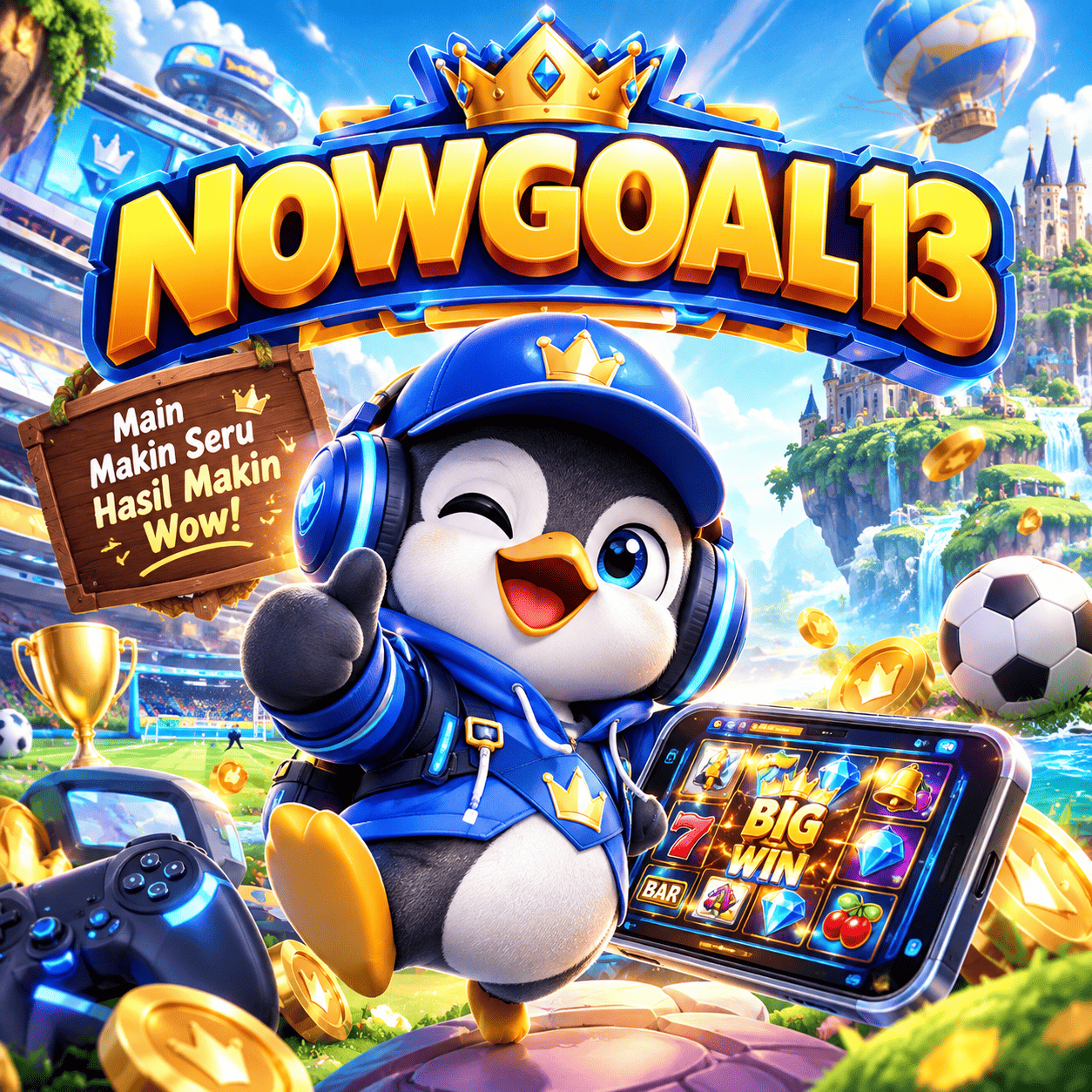 Banner NOWGOAL13 Cyber Blue